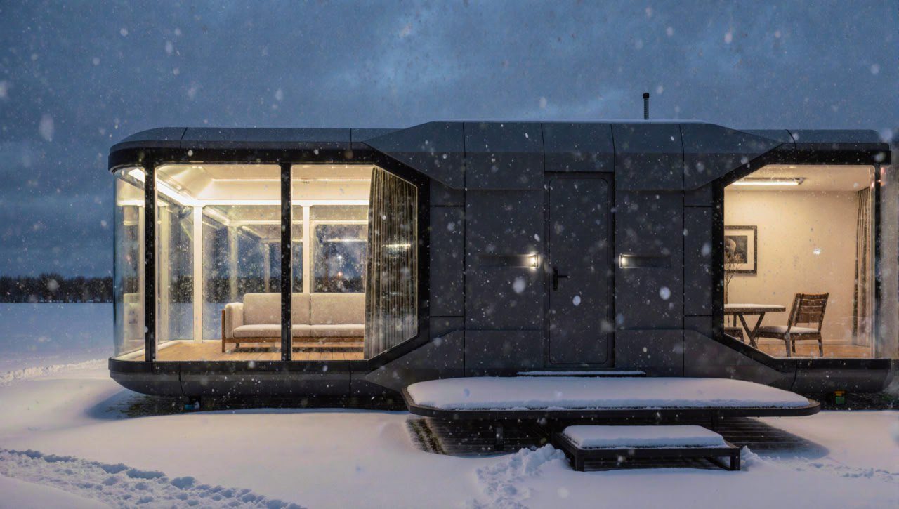 Дома с панорамными окнами